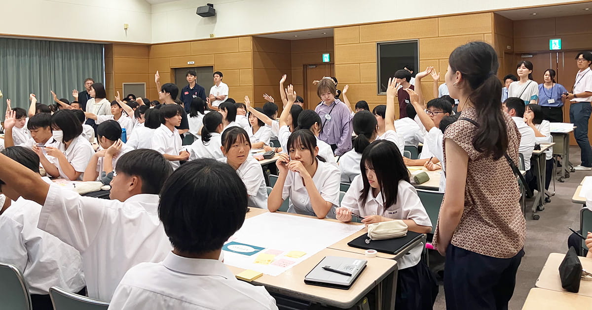 長崎・壱岐高校にて探究学習プログラム「学生版 from VOICE」が活用